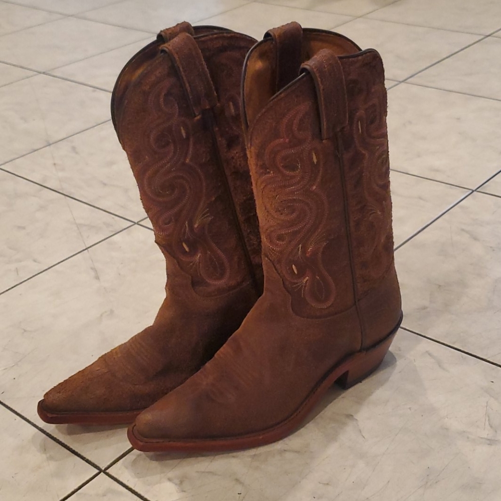 Tony Lama Ladies Leather Wester Boots